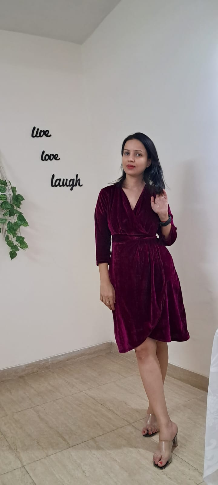 VELVET DRESS