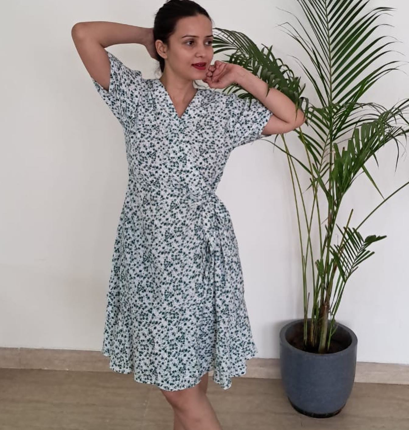 WRAP DRESS