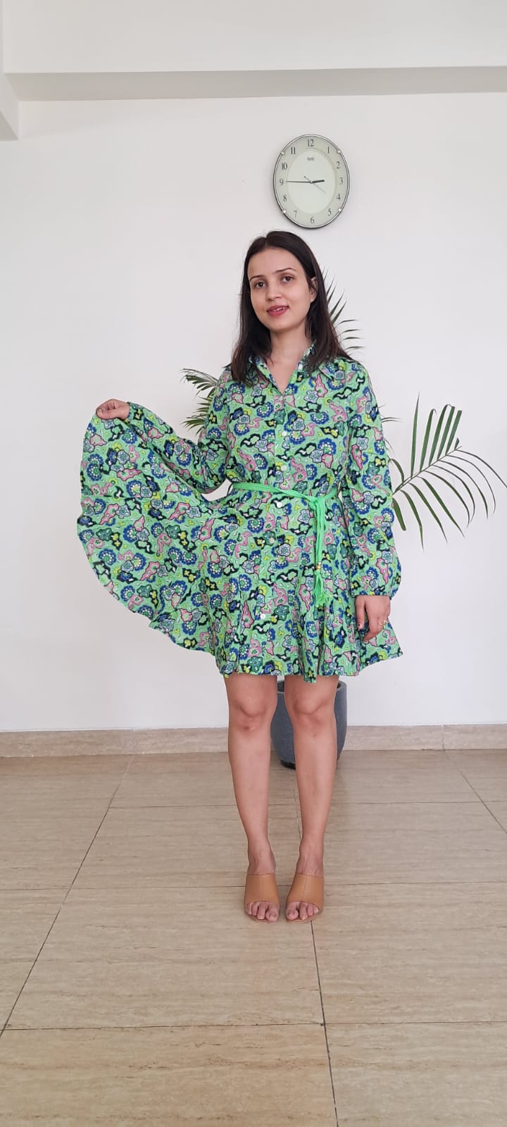 FROCK STYLE MINI DRESS