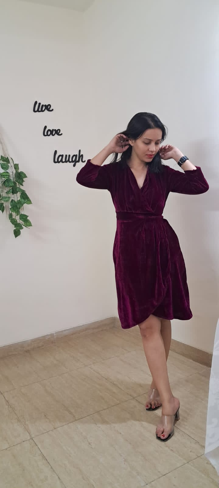 VELVET DRESS