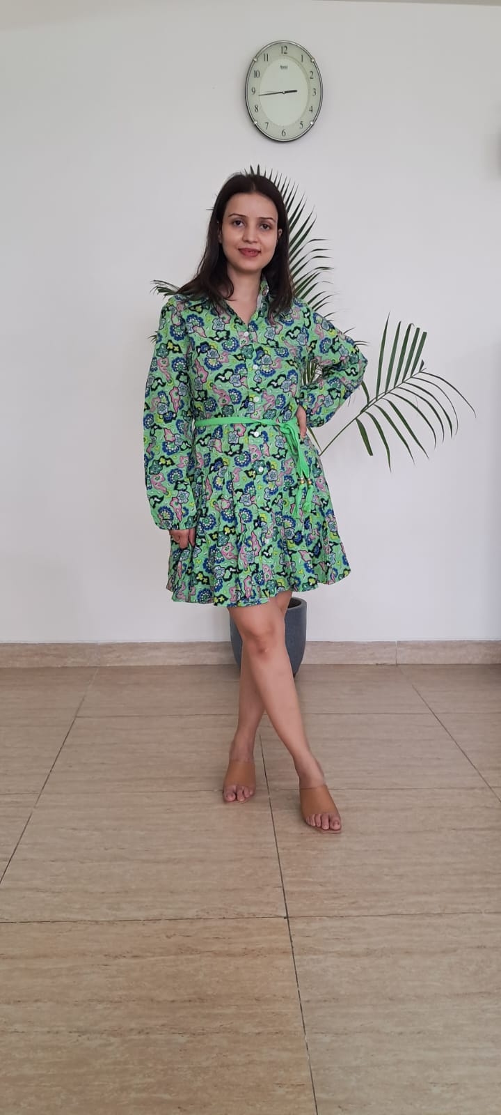 FROCK STYLE MINI DRESS