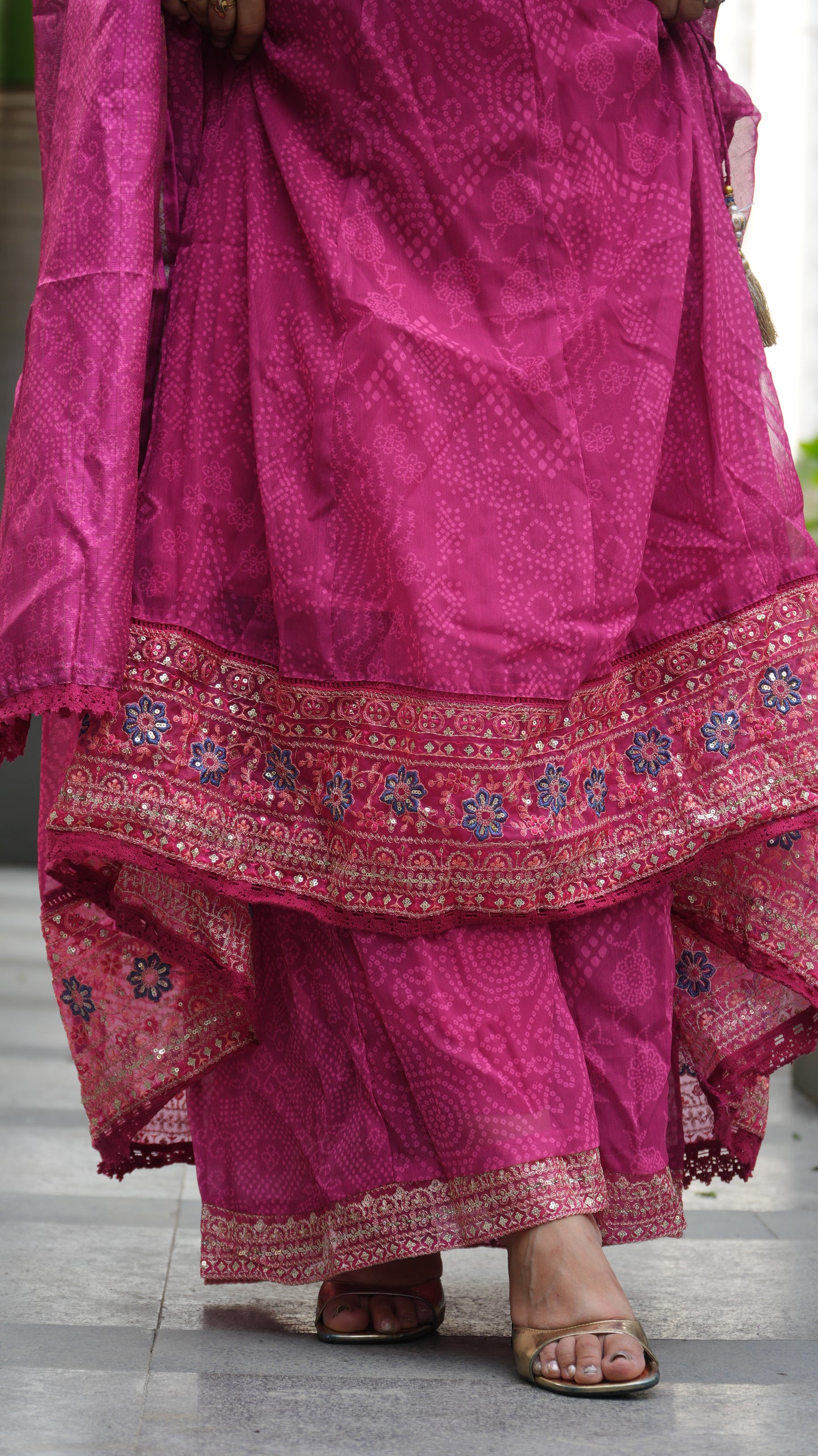 ANARKALI PALAZZO SUIT