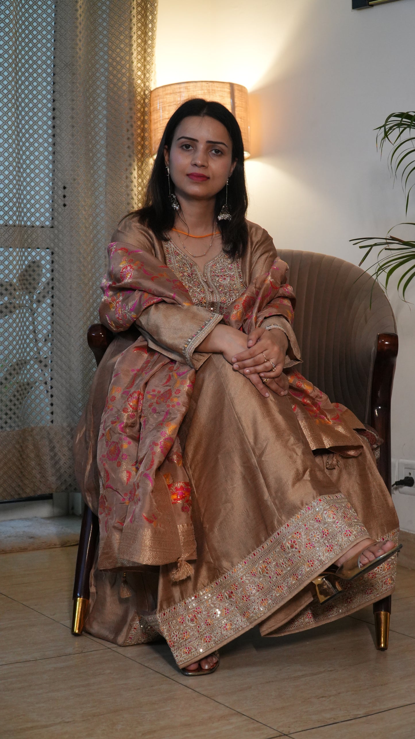Party wear Anarkali Suit