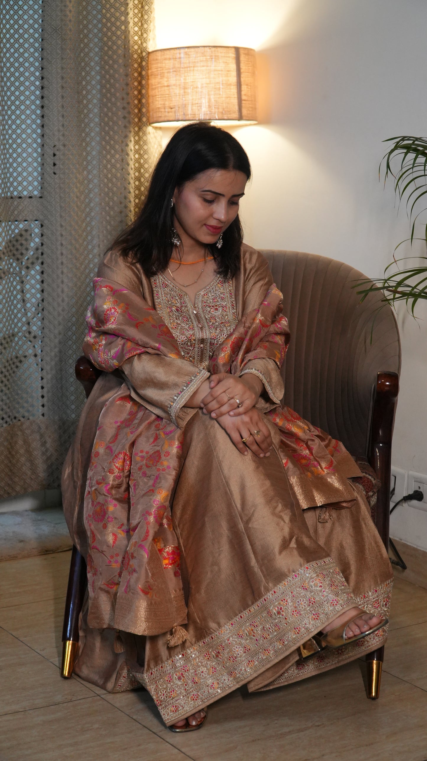 Party wear Anarkali Suit