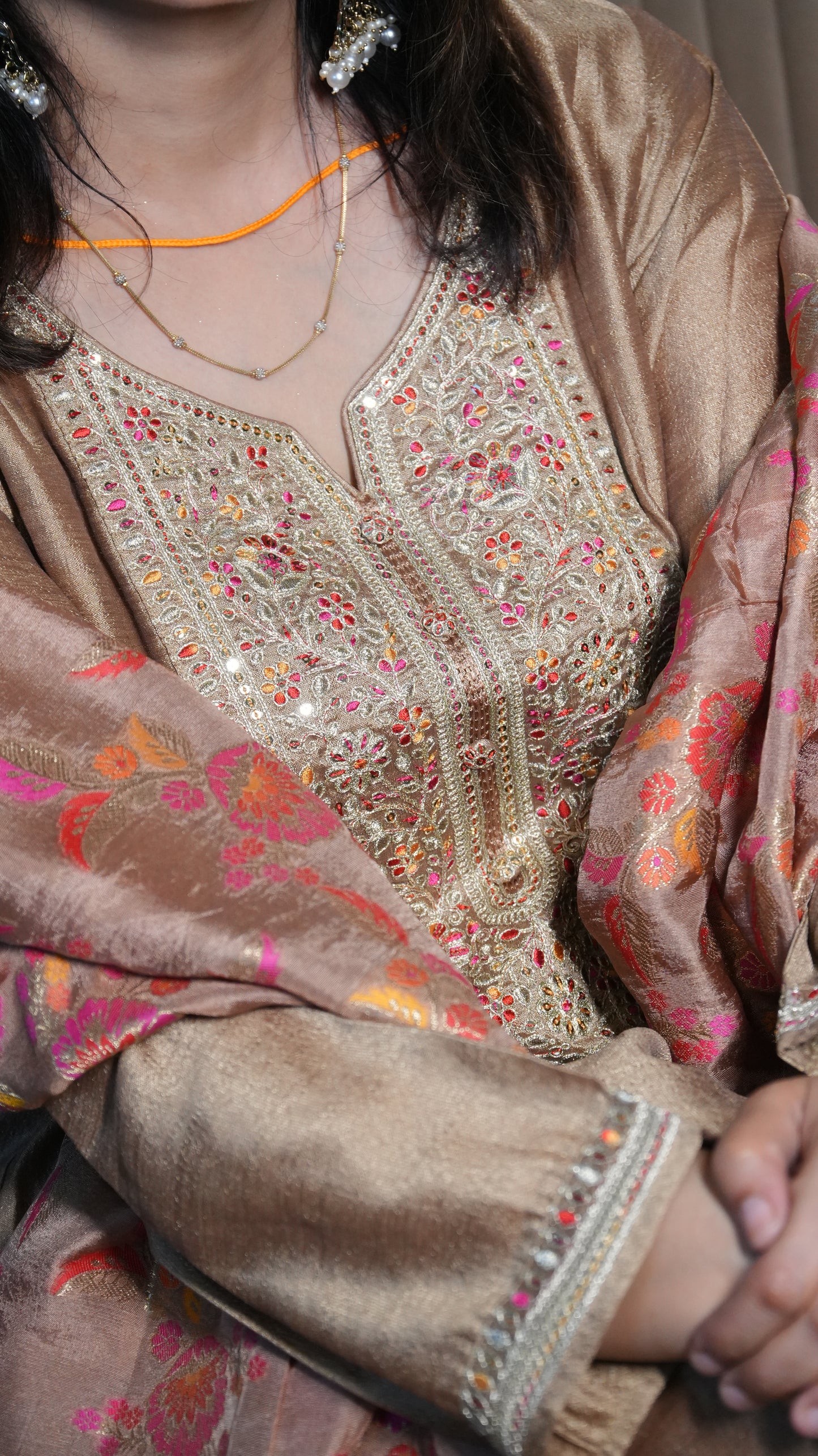 Party wear Anarkali Suit