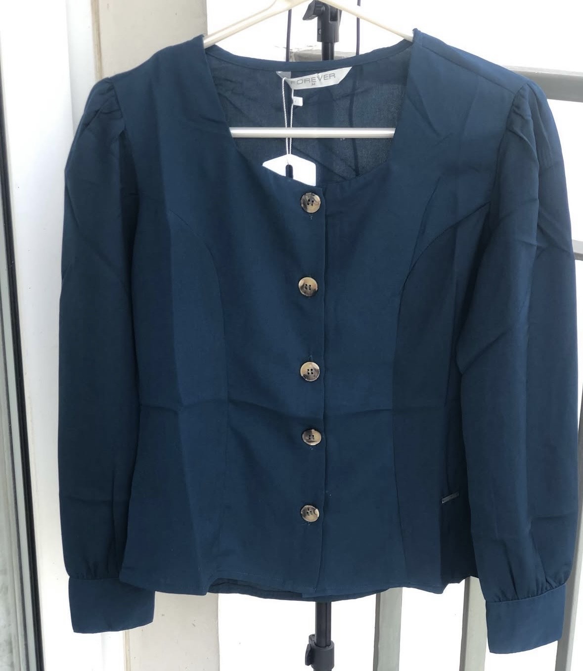 Front Buttoned Top