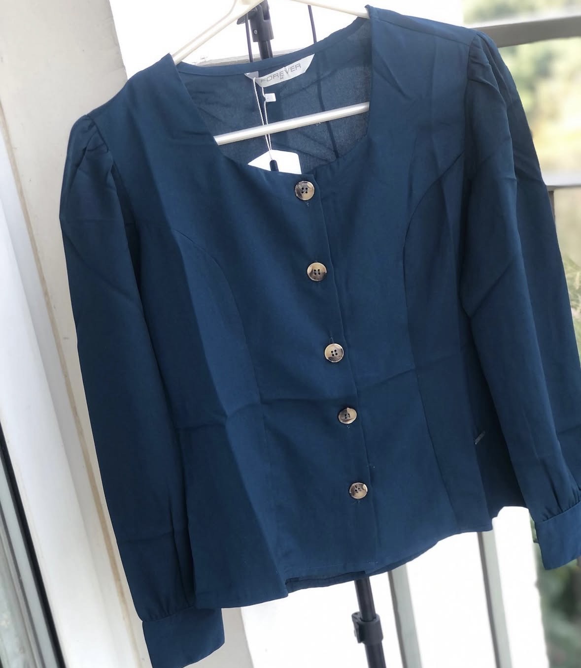 Front Buttoned Top