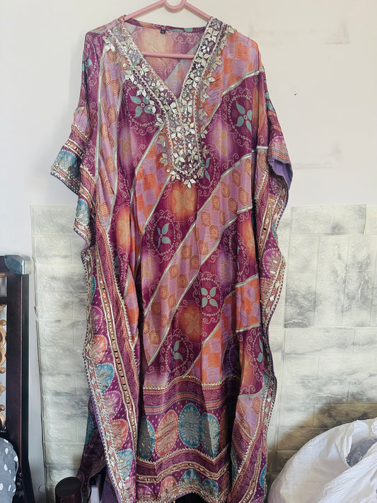 KAFTAN WITH TULIP PANTS
