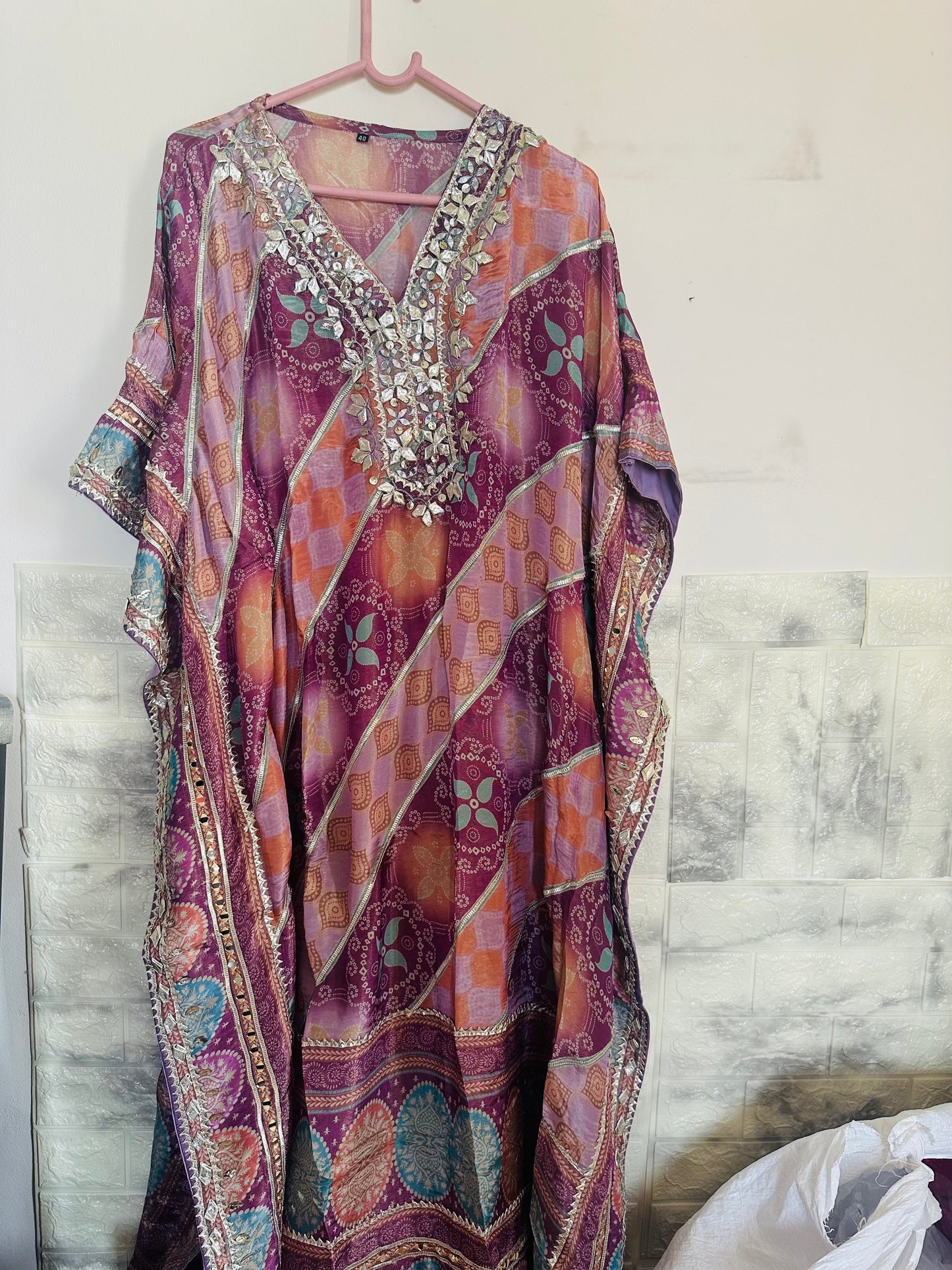 KAFTAN WITH TULIP PANTS