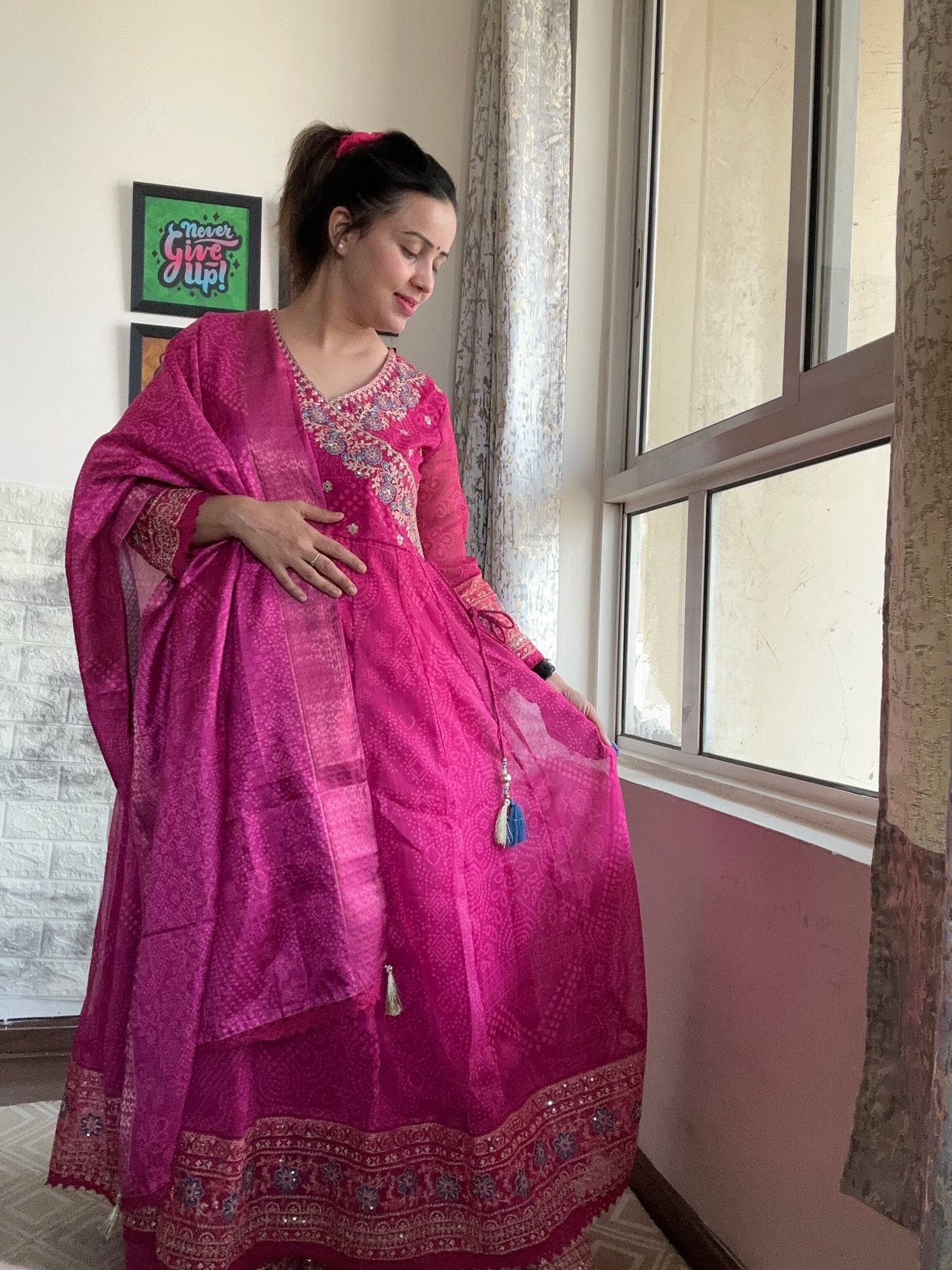 ANARKALI PALAZZO SUIT