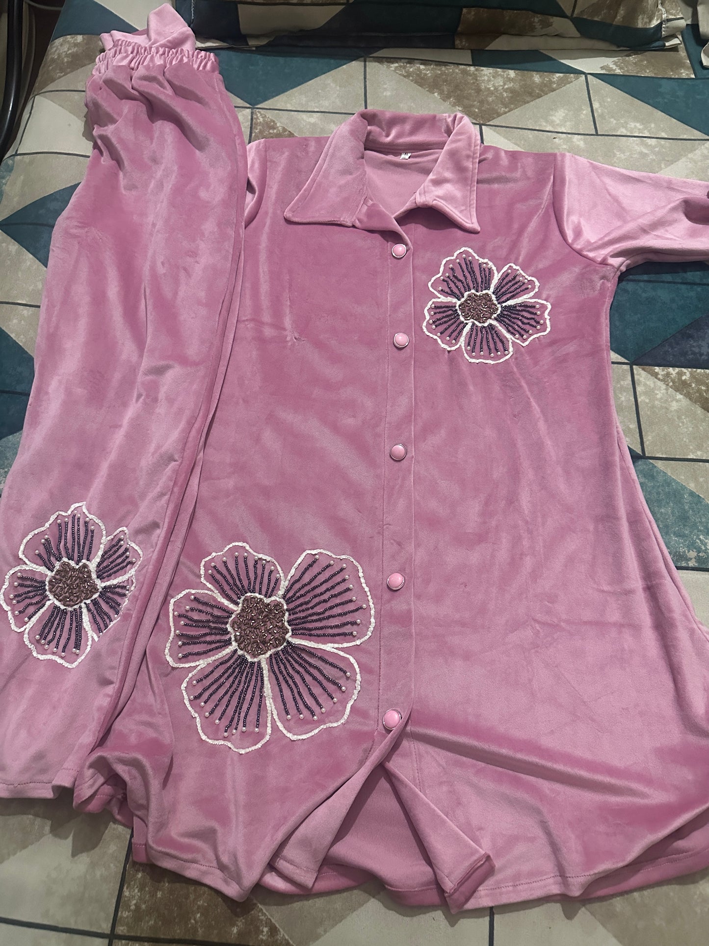 Velvet Coord set