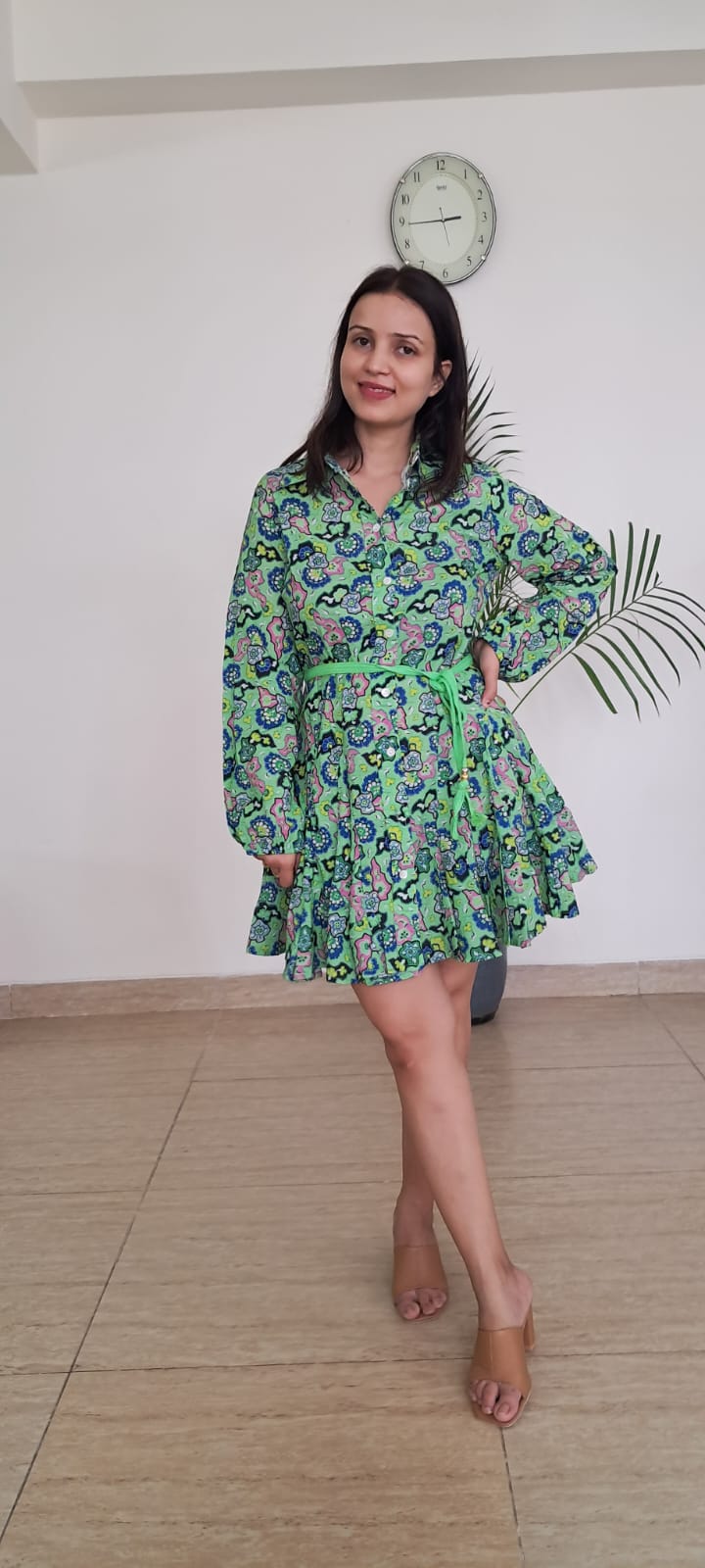 FROCK STYLE MINI DRESS