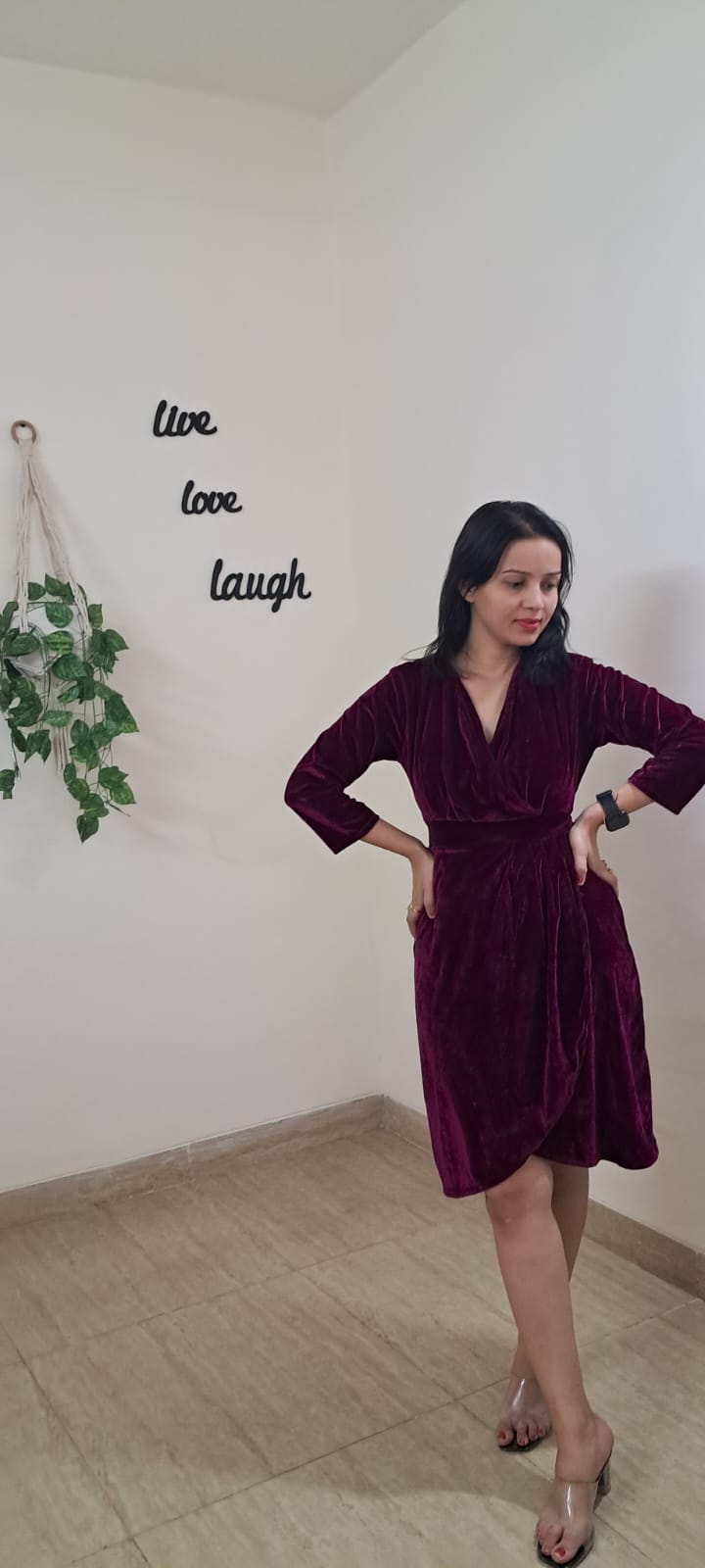 VELVET DRESS