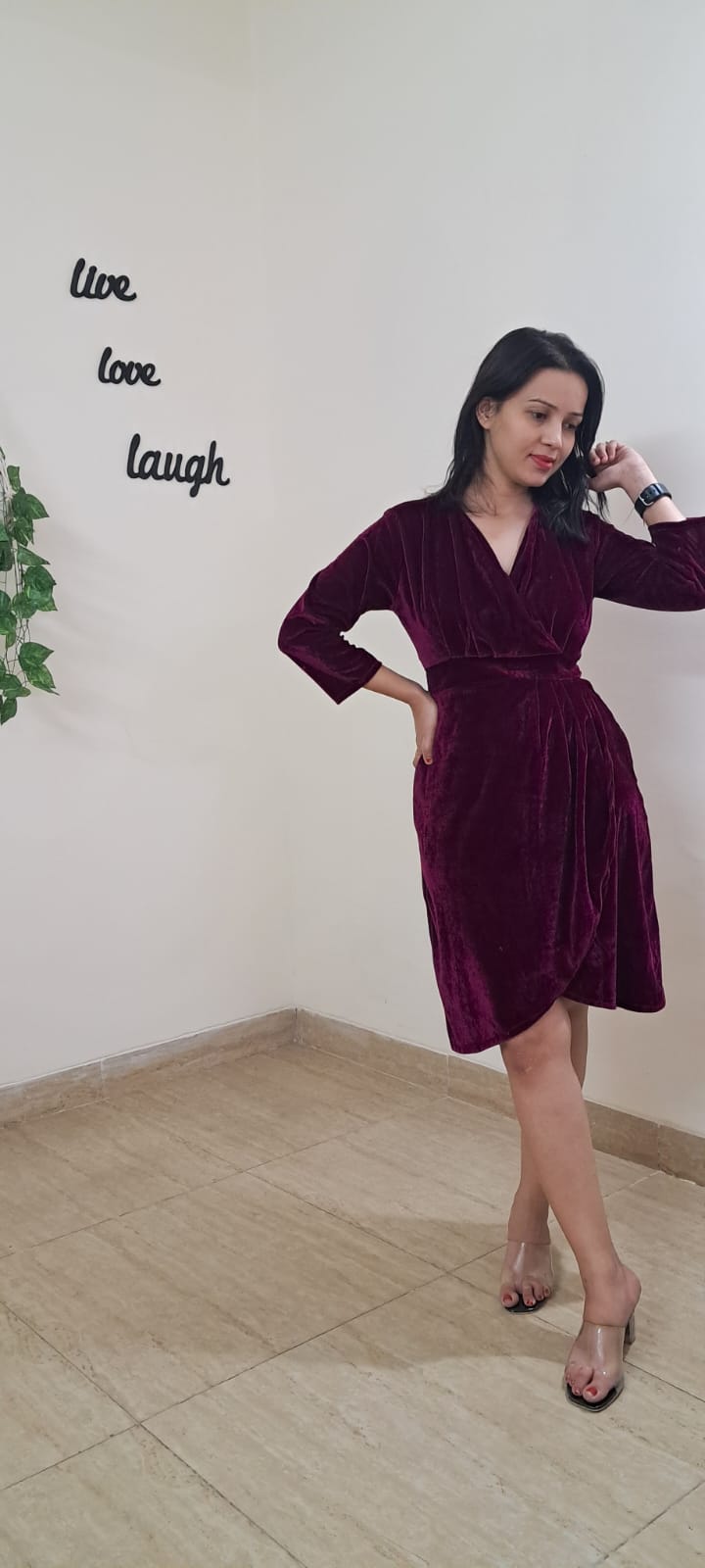 VELVET DRESS