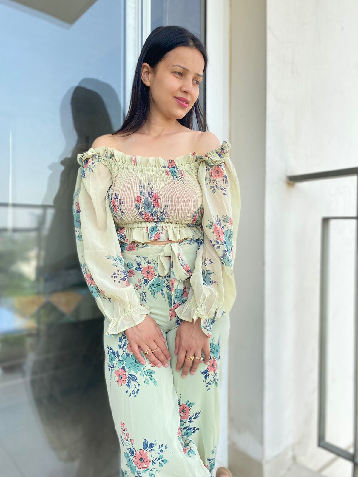 Floral Print Coord set