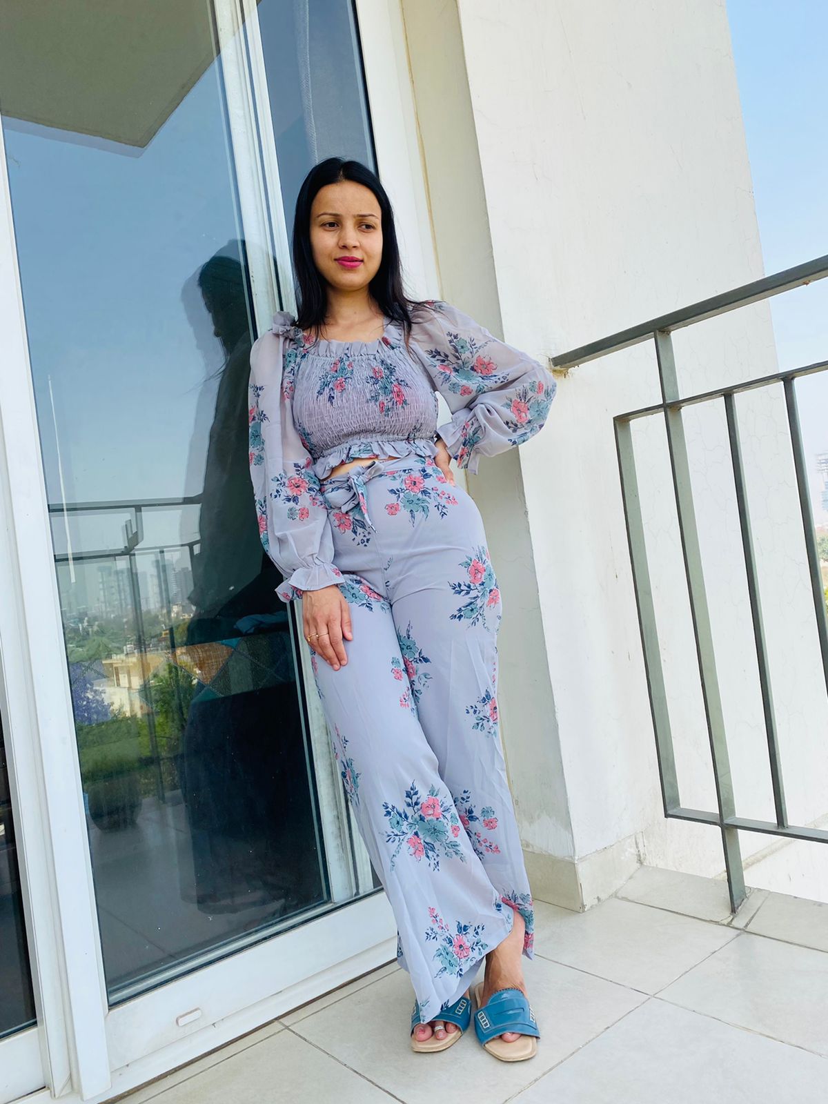 Floral Print Coord set