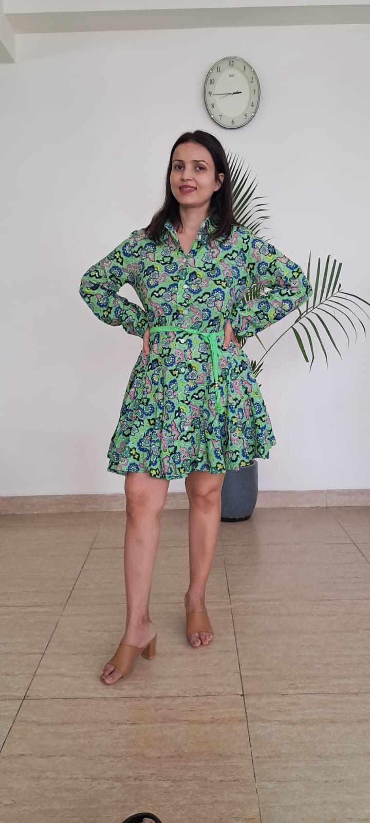 FROCK STYLE MINI DRESS
