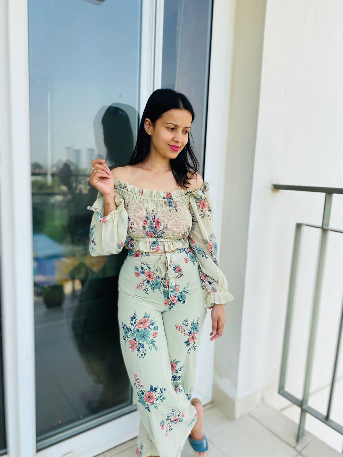 Floral Print Coord set