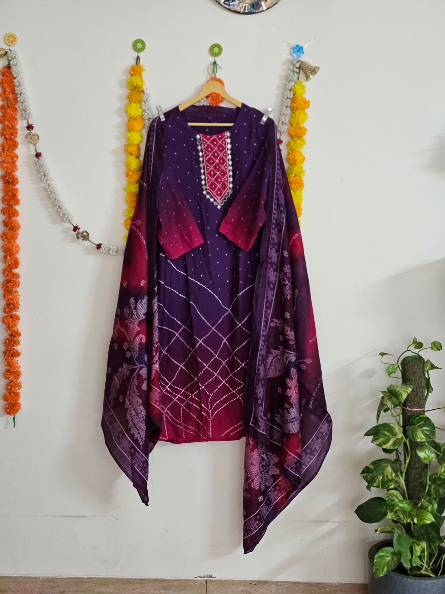 Modal Muslin Fully stitched suit