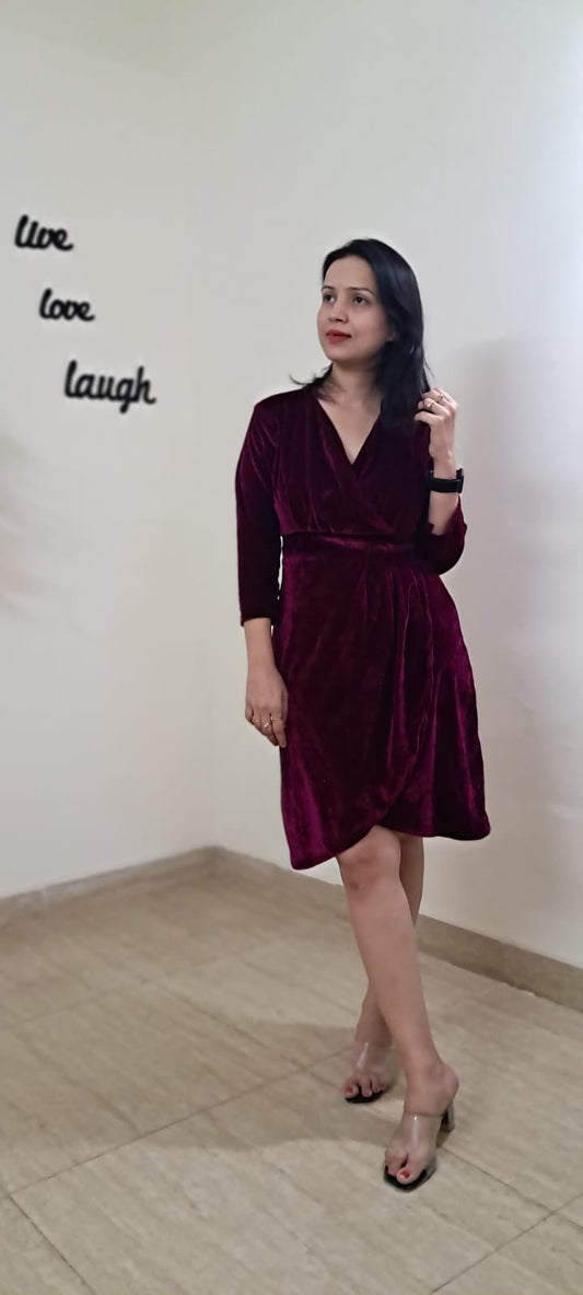 VELVET DRESS
