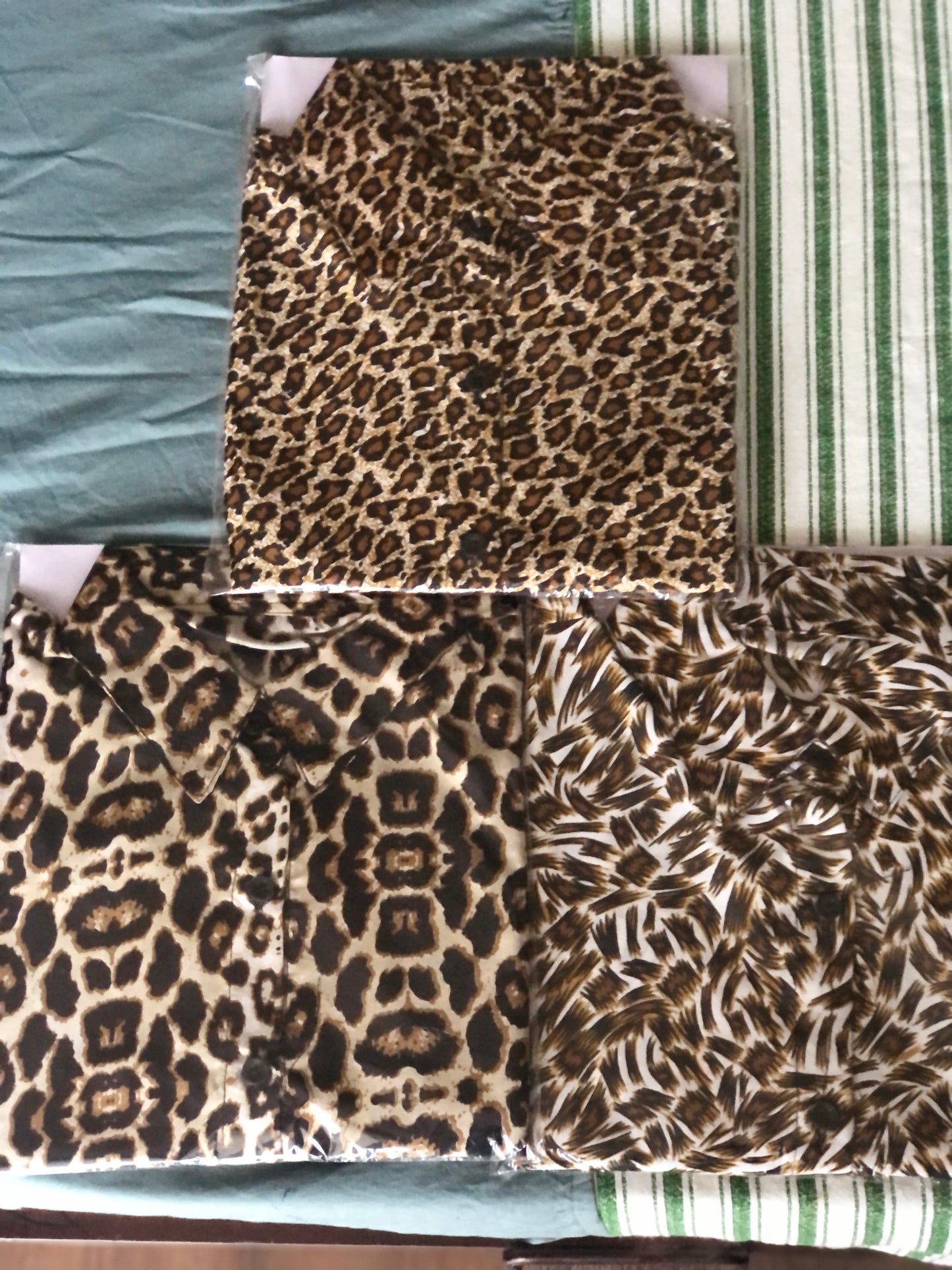 Animal Print Knot Top