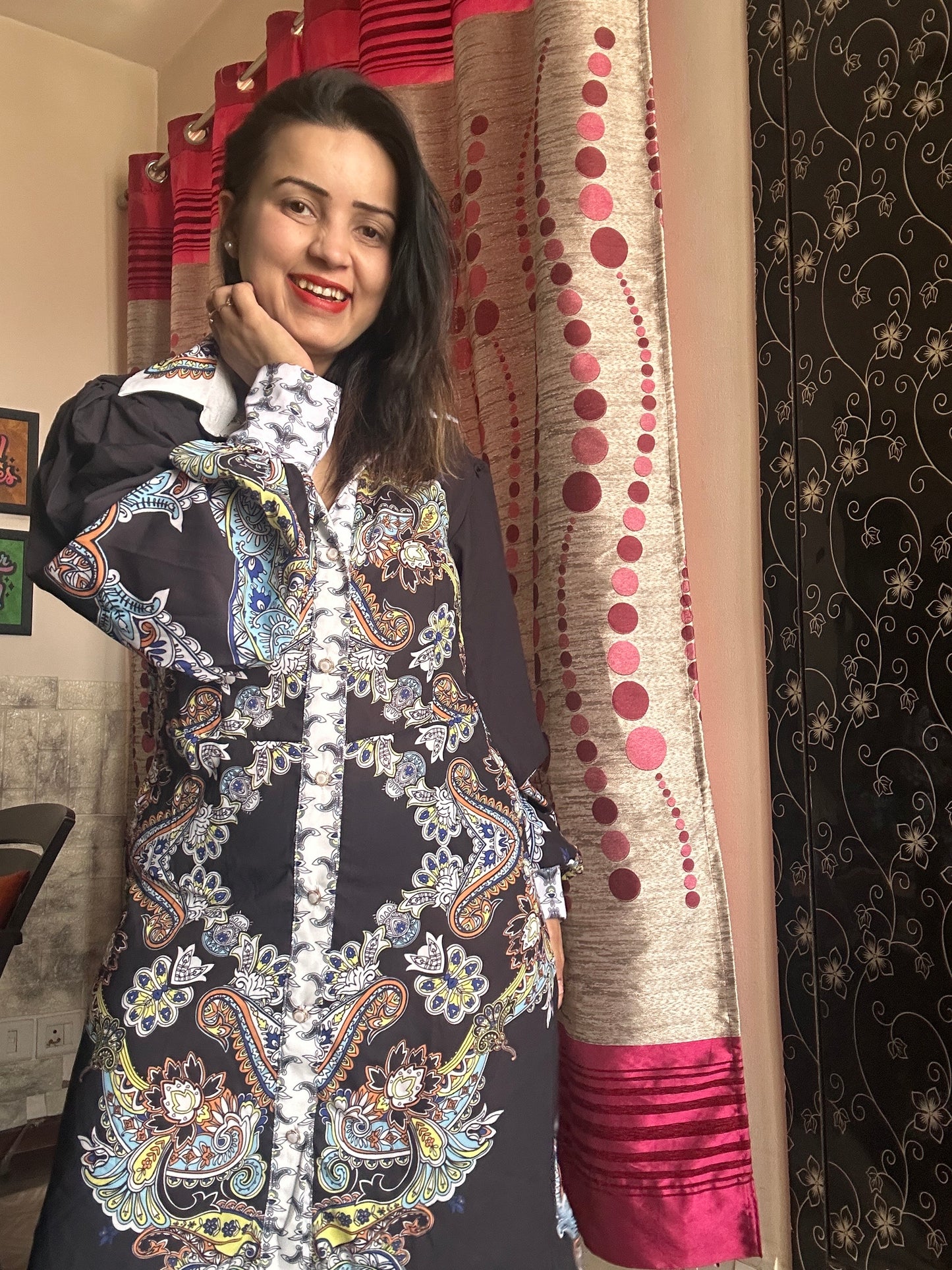 Digital print Dress