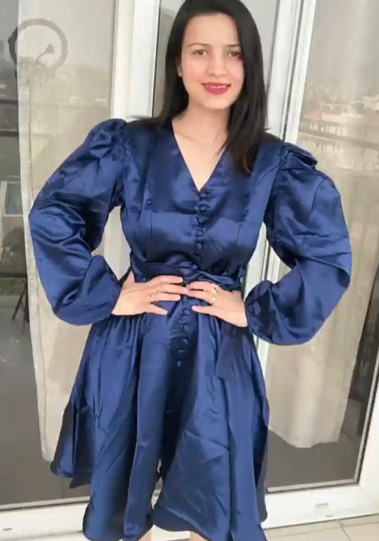 Party wear Satin Dress