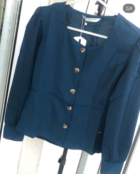 Front Buttoned Top