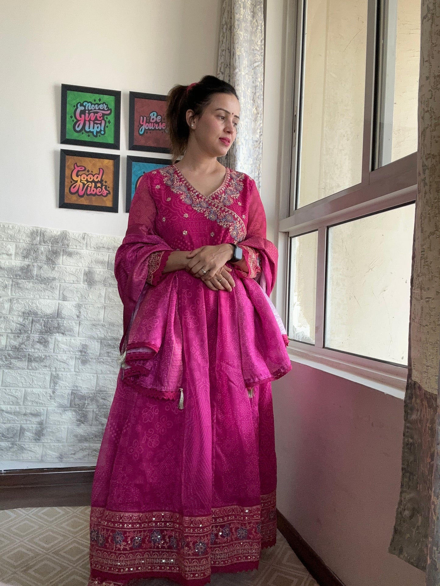 ANARKALI PALAZZO SUIT